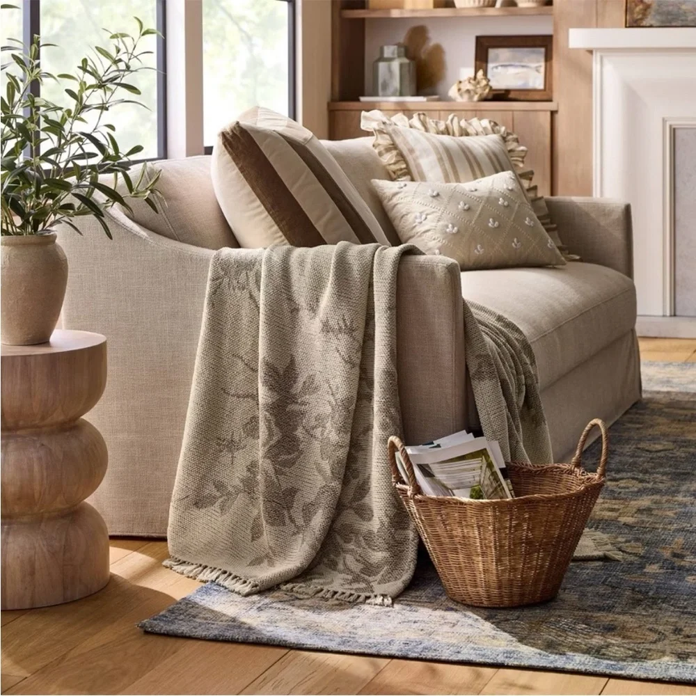 Small Scallop Woven Basket - Threshold™ designed with Studio McGee